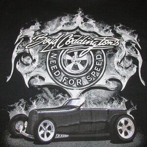 Boyd Coddings "Need for Speed"  Black T-Shirt - Medium